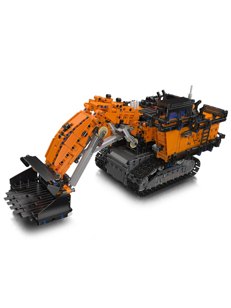 Mould King 17100 Technischer LKW-Bausatz: Der RC EX8000 Bergbau-Bagger, Technisches Modell-Bausteinset, Weihnachtsgeschenk für Kinder
