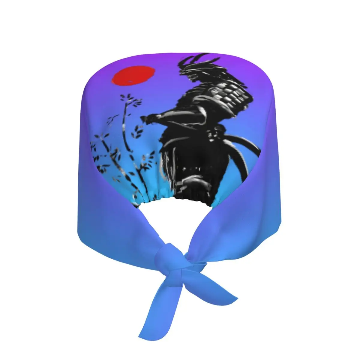 Custom Japanese Samurai Warrior Cleaning Working Cap Comfortable Men Women Scrub Cap Surgicals Hat Nurse Scrubs Hat For Dentist