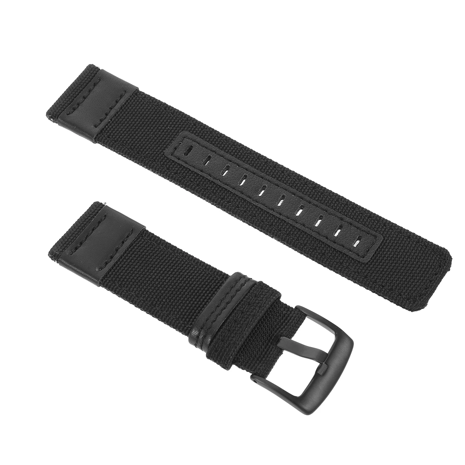 

Nylon Watch Band Universal Quick Release Replacement Strap For Smartwatch Durable Adjustable Black Men Women Watch Band