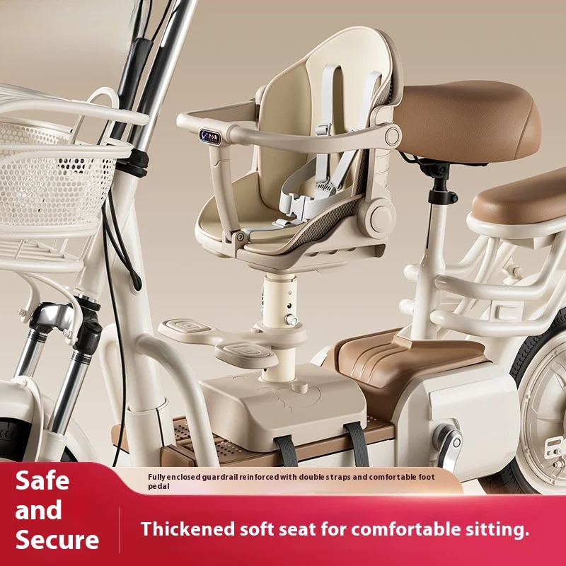 

Bicycle rear infant seat, mountain bike folding bike rear children's full-body chair