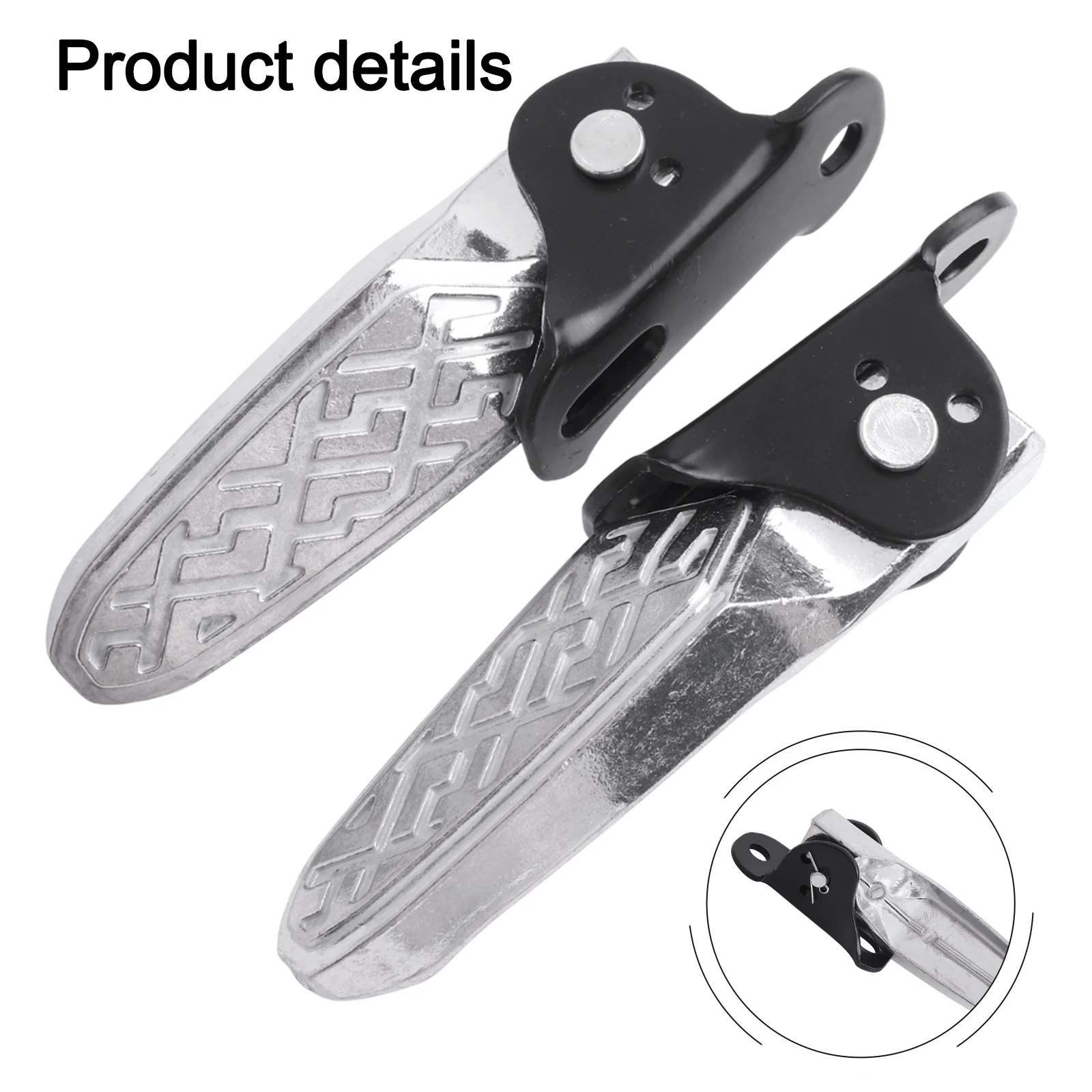 Black silver Pegs Folding Pegs Folding Pegs Strong Load bearing Force Strong Wear resistant Longer Service Life