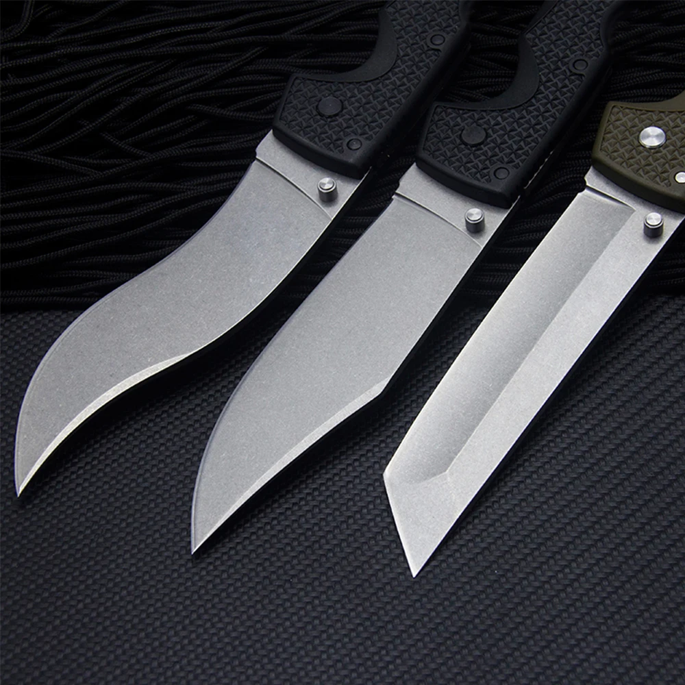 Voyager 12.26\'\' Large Multipurpose Combat Folding Knife 9cr18mov Blade Outdoor Military Survival Rescue Hunting Knives EDC Tools