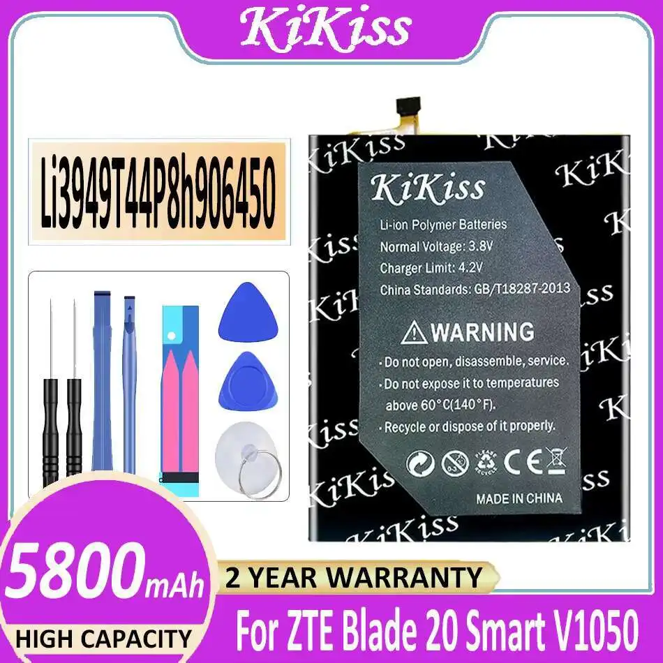 

Аккумулятор Li3949T44P8h906450 5800 мач для ZTE Blade 20 V Smart V2050 V1050