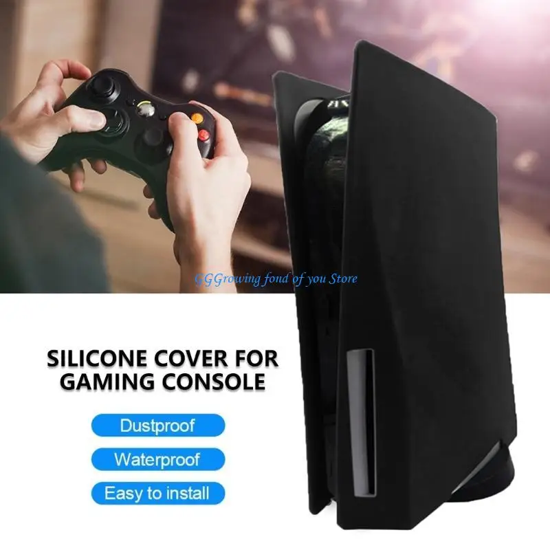 

H9EB Faceplate Cover Game Console Plate Cover for Disc Edition Scratchproof Skin