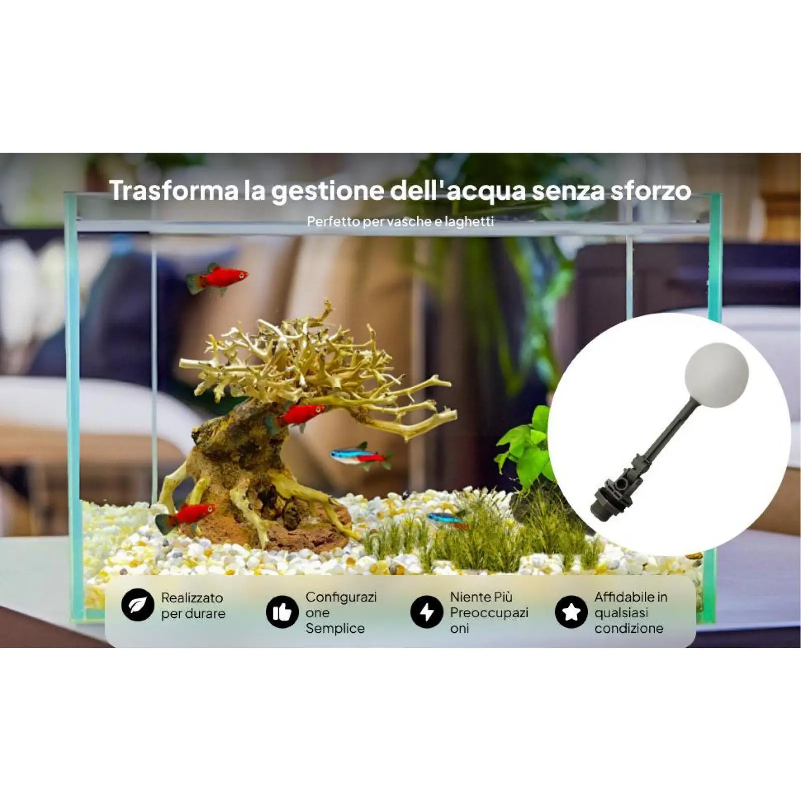 

Поплавковые клапаны резервуара для воды, регулируемые клапаны для гаджета, регулируемые для аквариума, водяной башни, бачок для унитаза, бак для бассейна, пруда