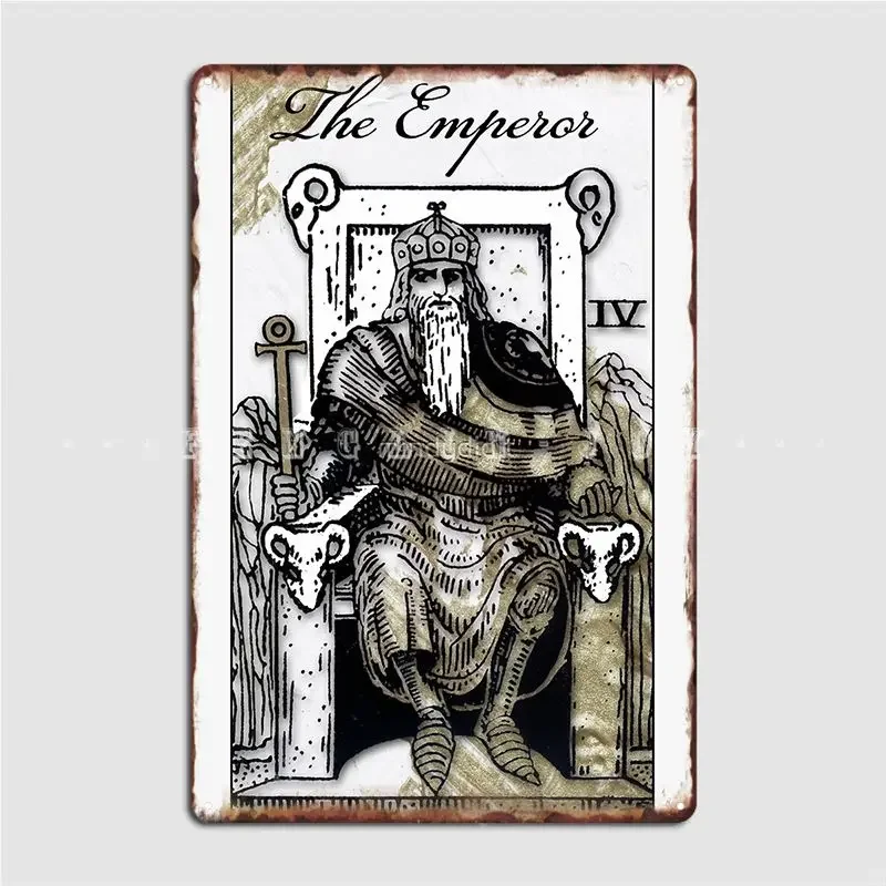 The Emperor Arcannah Metal Plaque Poster Customize Party Wall Decor Cinema Kitchen Tin Sign Poster