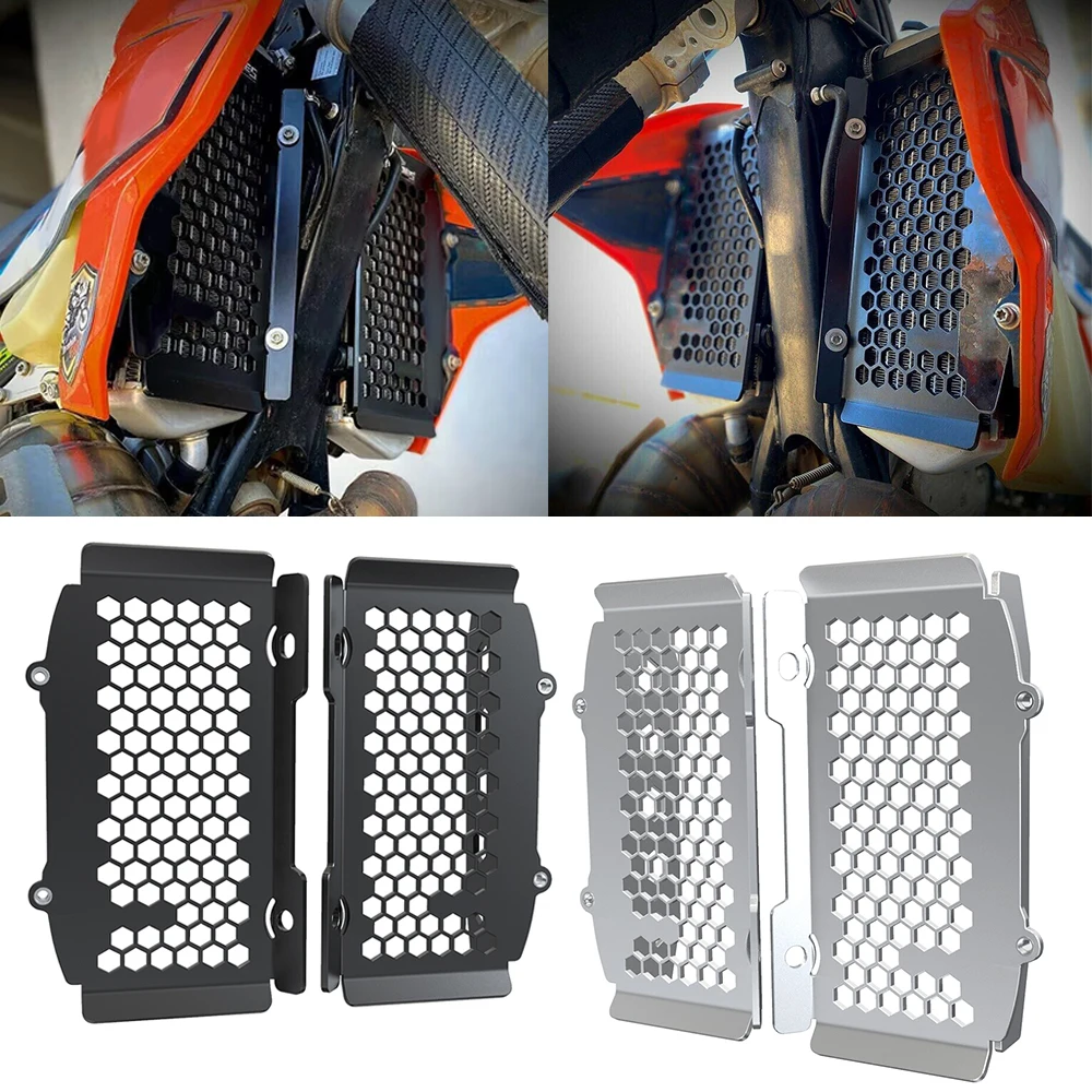 

For EXC SX XC EXC-F XC-F SX-F 125 150 250 300 350 450 500 XCW TPI 2T/4T Dirt Bike New Radiator Grille Guard Protection Cover