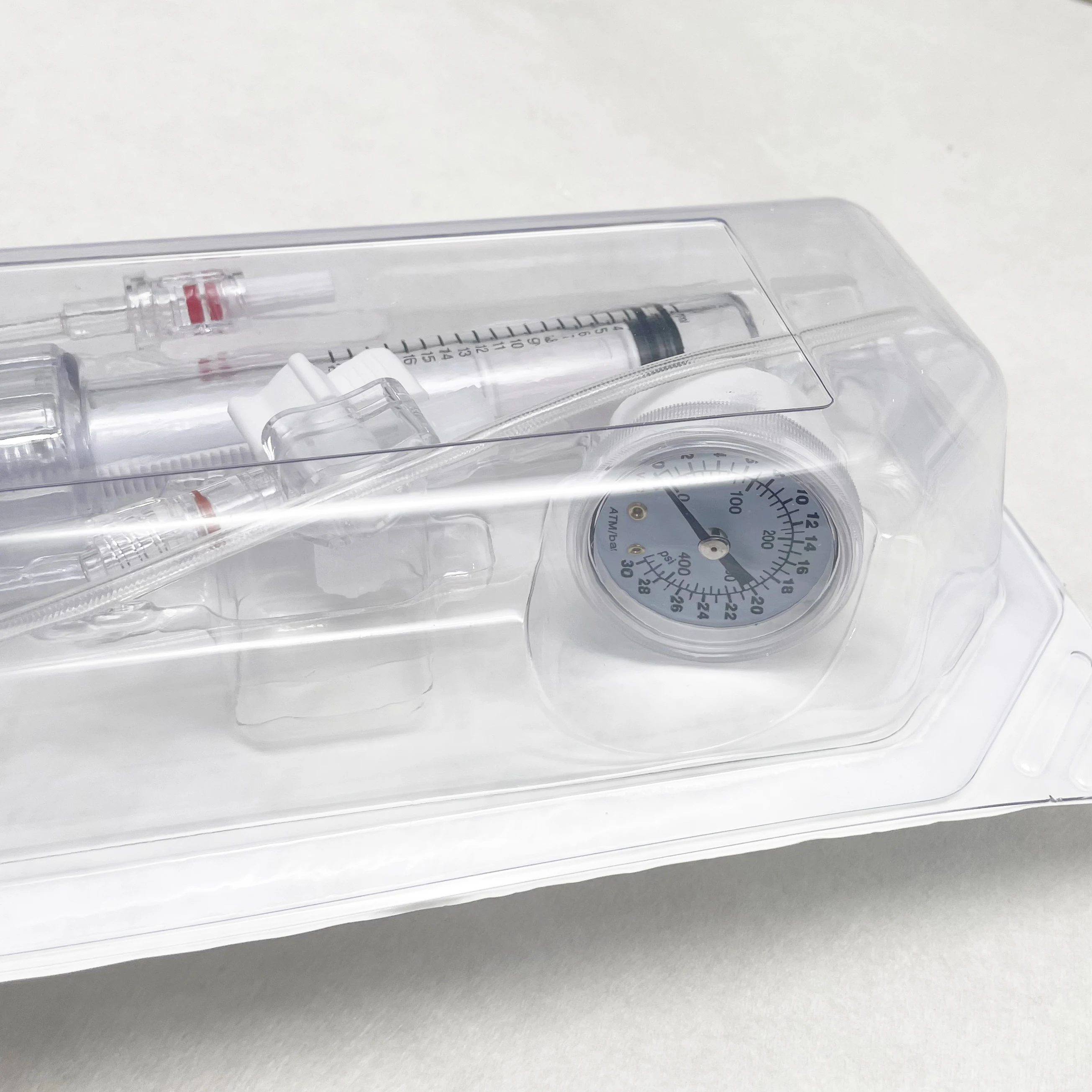 Veterinärmedizinische Ballondilatations-Druckpumpe mit Druckvorrichtung 20ml 30atm Einweg-Wirbelsäulen-Ballon Chirurgisches Expansionswerkzeug – Detail 4