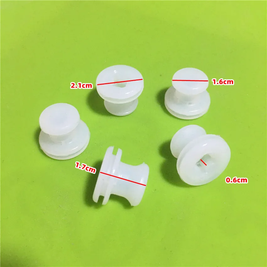 YH 10PCS Electric Pressure Cooker Seal Kit Aluminum Center Fixed Ring&Axis Positioning Rubber Gasket High-Temp for 5L-6L Pots