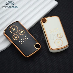 2/3 Buttons TPU Car Key Shell Holder Bag Fob Auto Key Cover Case For Honda Accord CIVIC CRV Fit 2006 - 2015 Accessories