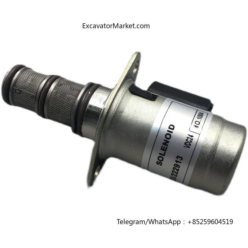 Para válvula solenoide de bomba rotativa JCB 200 210 220 230 240 260 25/ 222913   Tapón de válvula solenoide Accesorios de alta calidad para excavadora