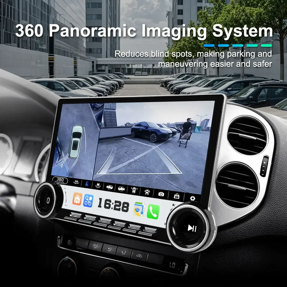 شاشة 11.8 بوصة 4 8 Core 8+128G Diamond 2k Qled Series Android Universal