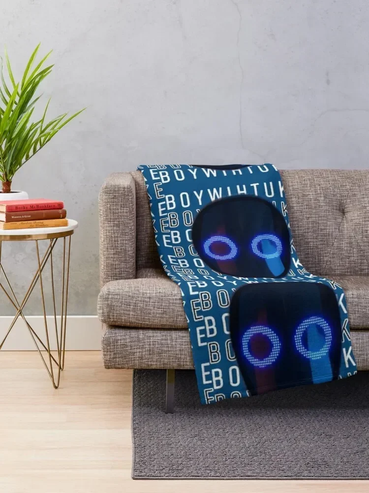 Boywithuke Face, Boywithuke Music Throw Blanket blankets and throws anime Luxury Throw Blankets