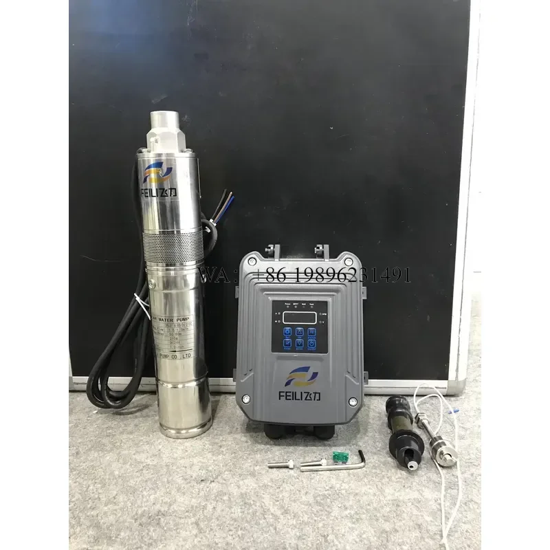 Wmwmnu for 3inch Deep Well DC 24V Solar Submersible Bore Pump Vertical Helical Screw Pump Low Pressure 80m Max Head 1.8m3/h