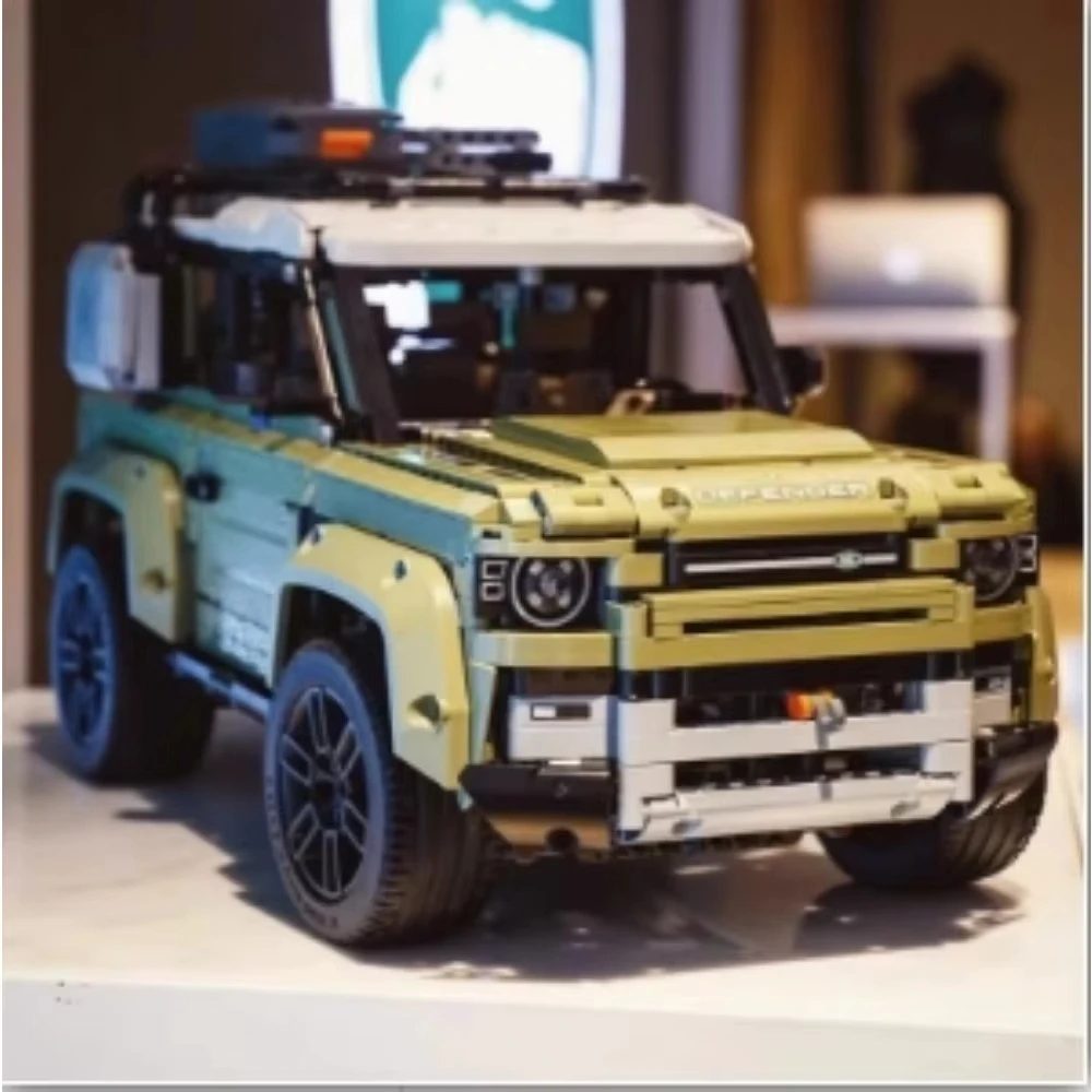 2025 new pcshot creative style Land Rover defender off-road building blocks brick puzzle set model Mpc vehicle toy children adul