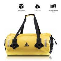 Rider motorcycle travel equipment motorcycle rear seat bag, outdoor waterproof tail bag 40L large-capacity riding bag panniers b