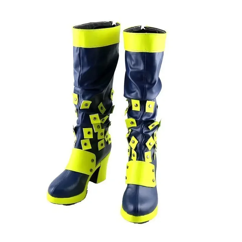 Cosplay shoes of Giirl's Boots JOJO's Wonderful Adventure, Empty Strip Xu Lun Game Animation Cos Shoe Customization