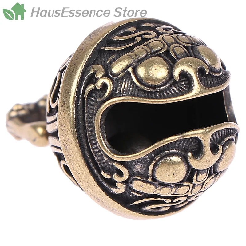 ※Lucky Brass Handicraft Die Casting Drop Bell Key Car Button Wind Bell Sect Bronze Bell Creative Gift Fengshui Home