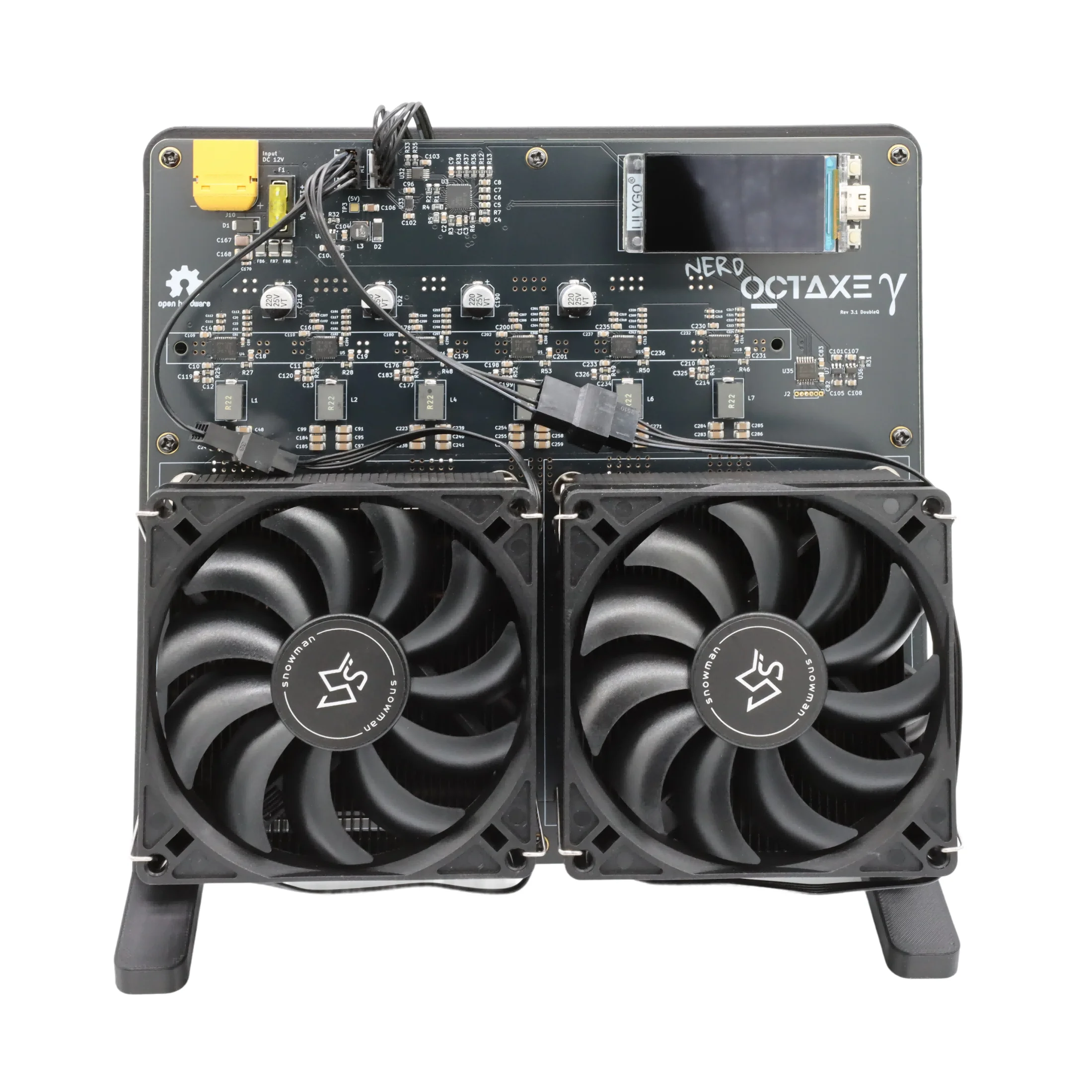 New NerdOCTAXE Rev3.1 12TH/s BTC Miner Open Source Mining Machine
