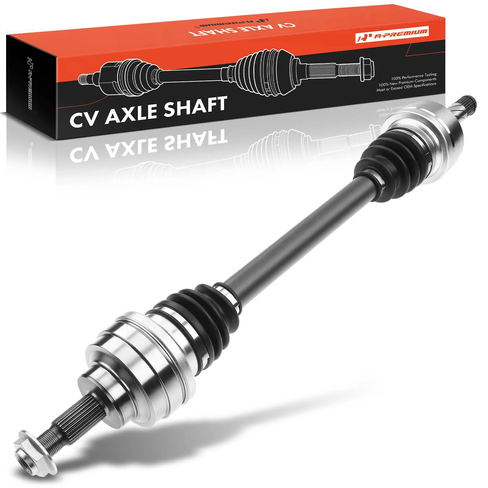 A-Premium Rear CV Axle Assembly with 3.73 Axle Ratio for Volvo S90 V90 1998 940 1995 960 1995-1997