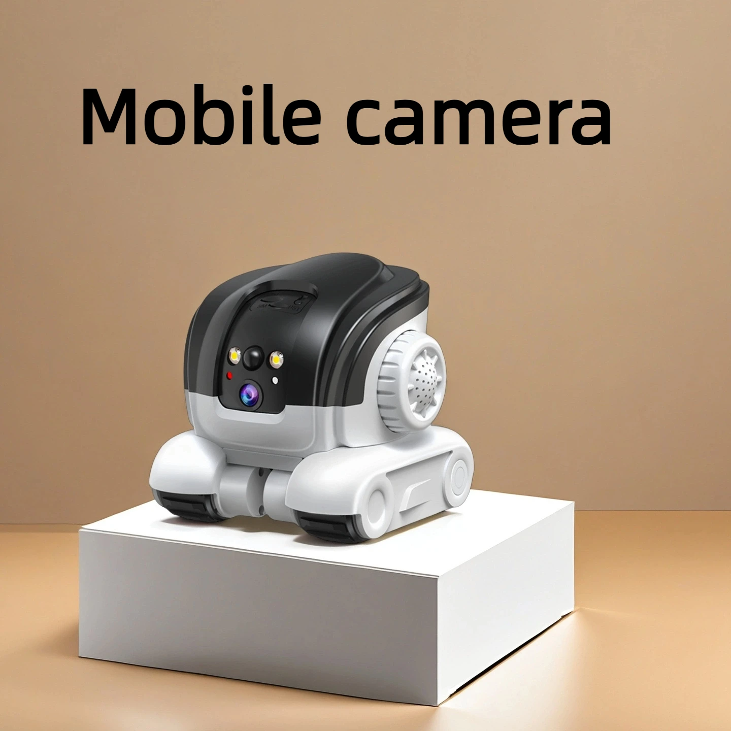 

360 Degree Rotating Pet Camera with Two Way Talk Function and Night Detection Robot Cameras for Home Security