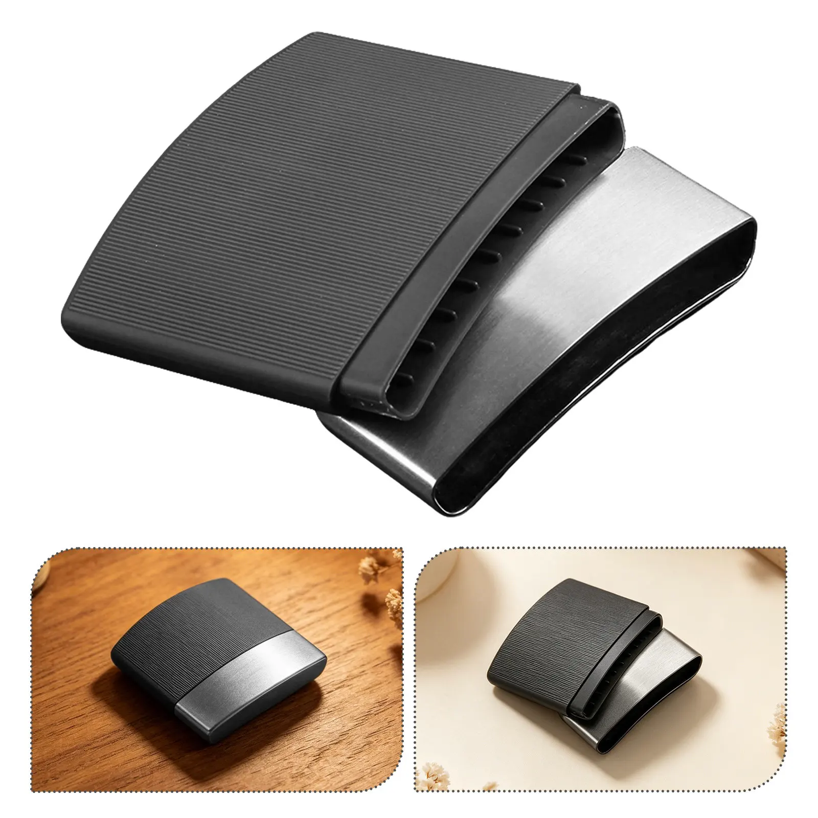 Discreet Cigarette Case Carry Dispenser Accessories for Men Matte Stainless Steel Protector Curved Glossy