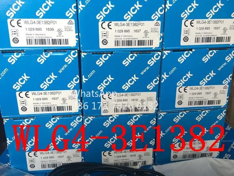 New Original SICK Photoelectric Sensor WLG4-3E1382P01