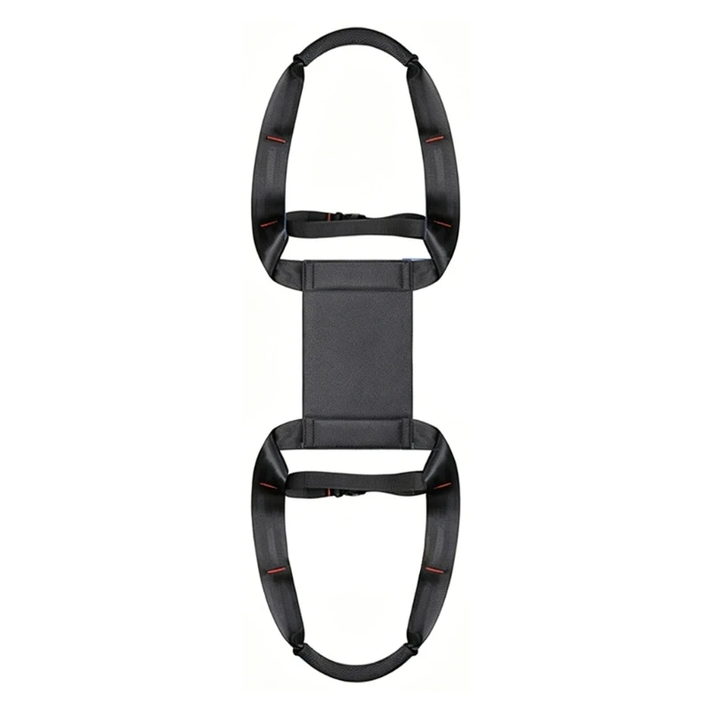  Outdoor Power Supply Strap with Thickened Webbing and Buckles Nonslip