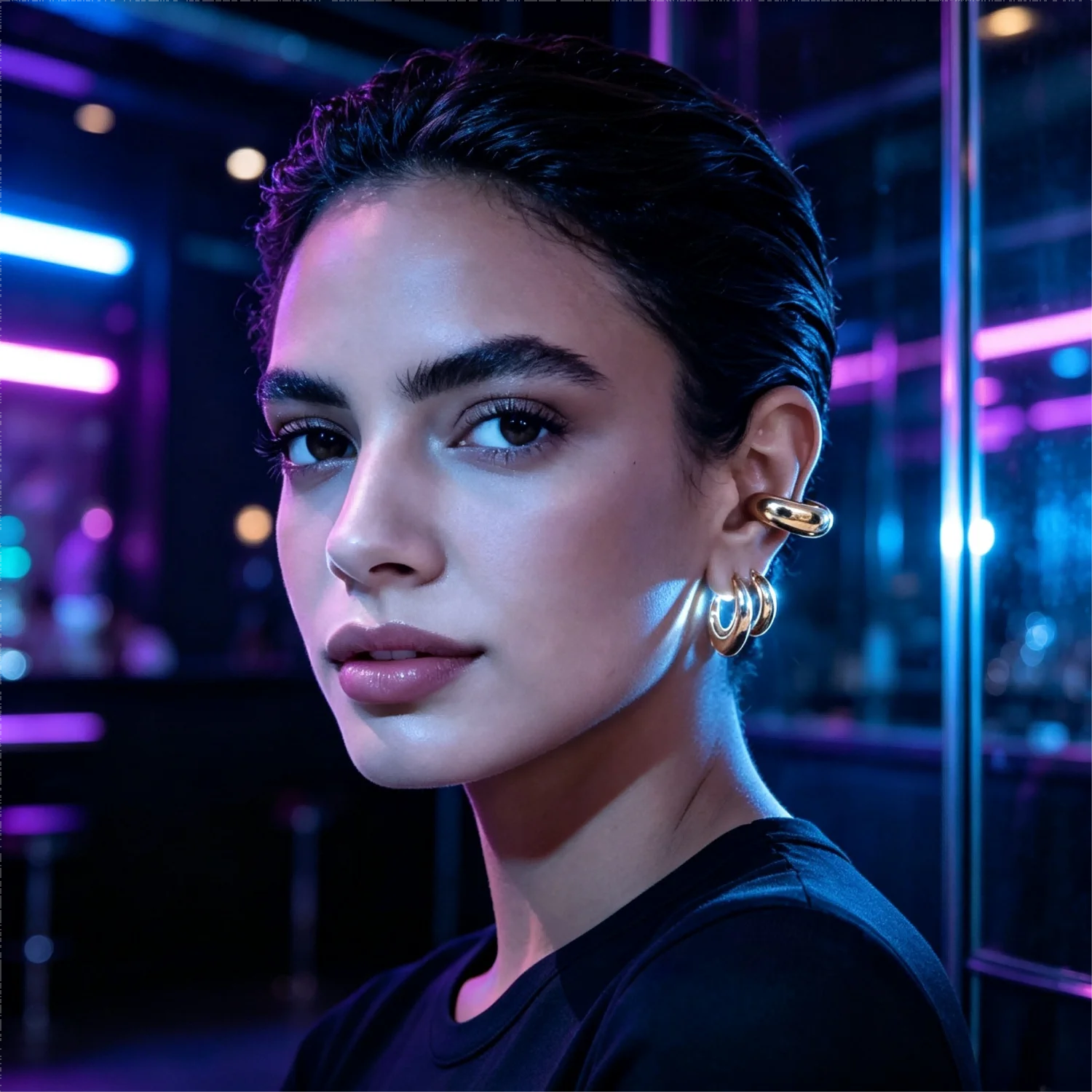 Minimalist Open Huggie Non Piercing Ear Jewelry for Ladies, Glossy Thick C-Shaped Hoop Stackable Ear Cuffs, Comfortable Clip-On Statement Ear Wraps, Elegant Fashion Accessories Perfect for Daily Wear, Weddings and Parties, Wonderful Trendy Holiday Gift