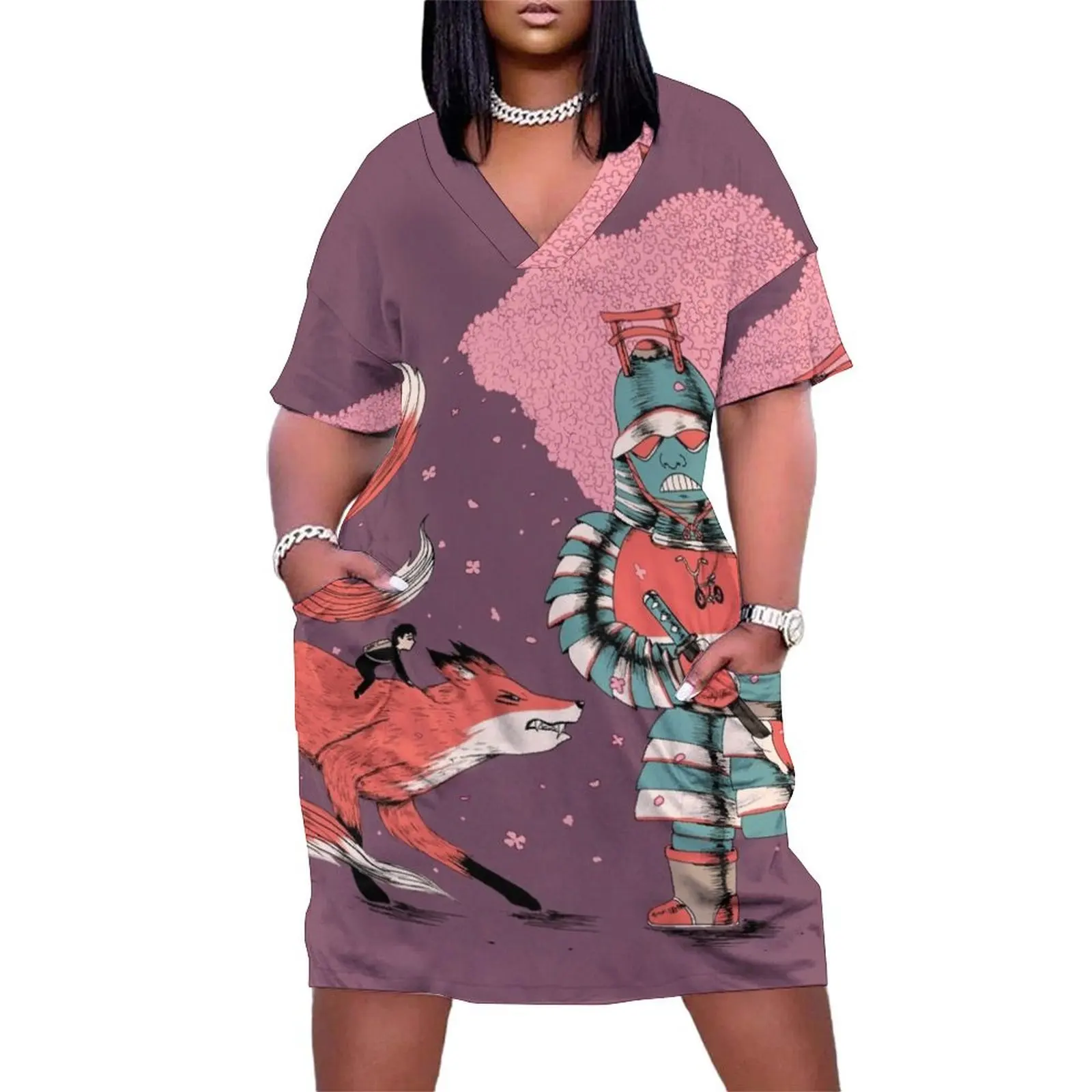 Guardians Loose Pocket Dress dress summer 2025 women chic and elegant woman dress elegant dresses for women