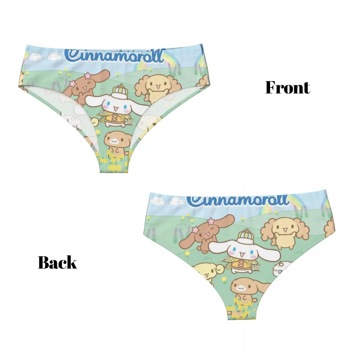Biancheria intima traspirante per slip da donna personalizzata Cinnamoroll HOT Cartoon Mutandine