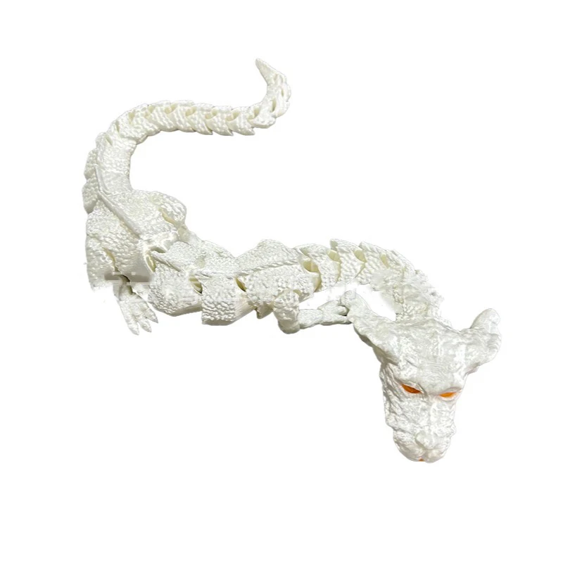 3D プリントドラゴン回転可能な関節ドラゴン関節可動性シミュレーションモデルオフィスデスクトップ装飾家の装飾おもちゃギフト