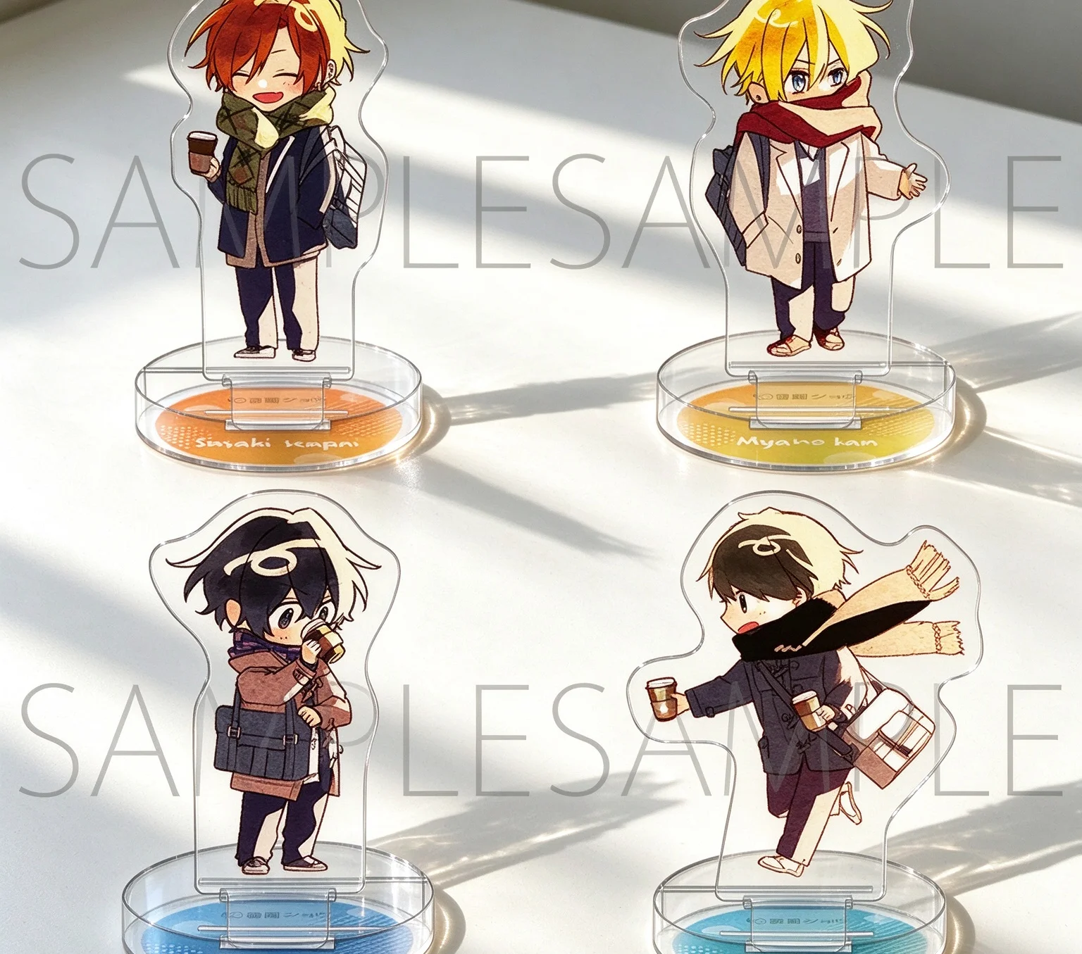 10cm Anime Sasaki and Miyano Acrylic Standing Sign Board Animation Peripheral Cartoon Character Holiday Gifts Keychains