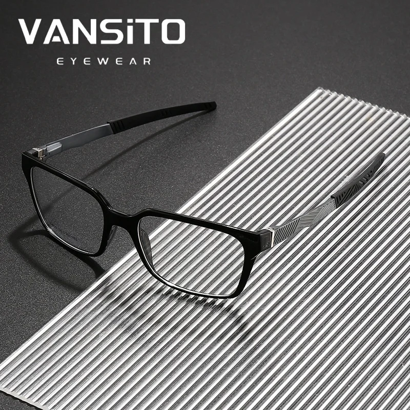

VANSITO 2025 новые модные уличные квадратные оптические очки для близорукости, спортивные очки для мужчин