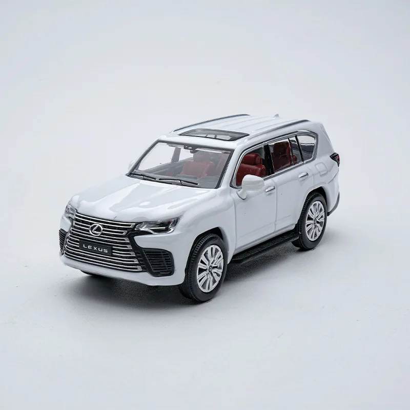 New In Stock Jkm 1:64 Lexus Lx600 Alloy Miniature Diecast Model  Lexus Carstatic State Simulation Ornaments Custom Toys Kid Gift