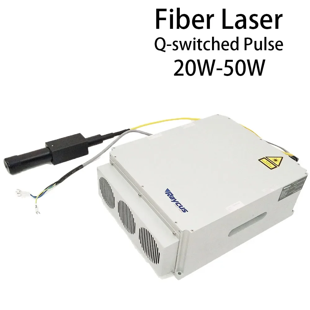 Raycus 20W-50W Q-switched Pulse Fiber Laser Series GQM 1064nm High Quality Laser Marking Machine DIY PART