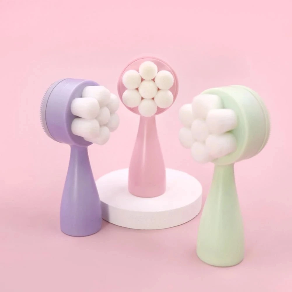 Double Sided Facial Cleanser Brush Soft Silicone Face brush