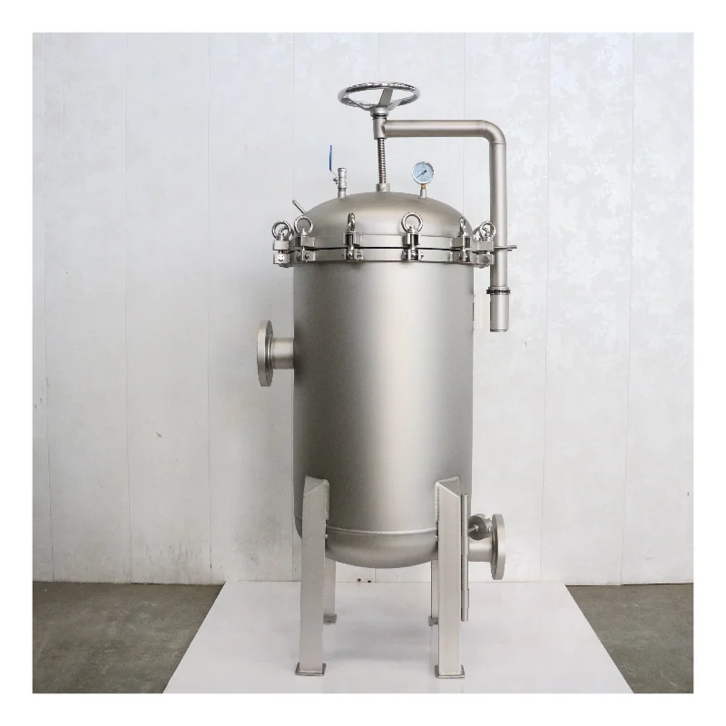 Liquid/oil/wine/beer/honey/syrup/paint filtration machine Stainless Steel multi Bag Filter Housing