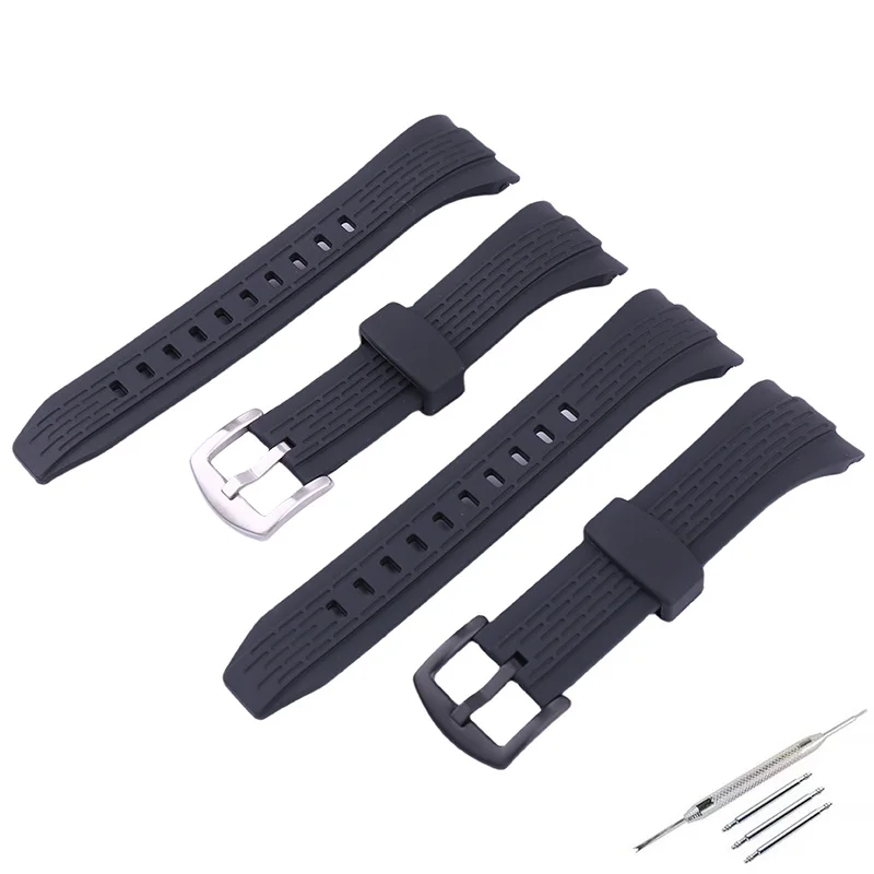 

26mm men's silicone watch band accessories compatible for seiko VELATURA SRH SPC007 watch strap women's rubber sport wristband