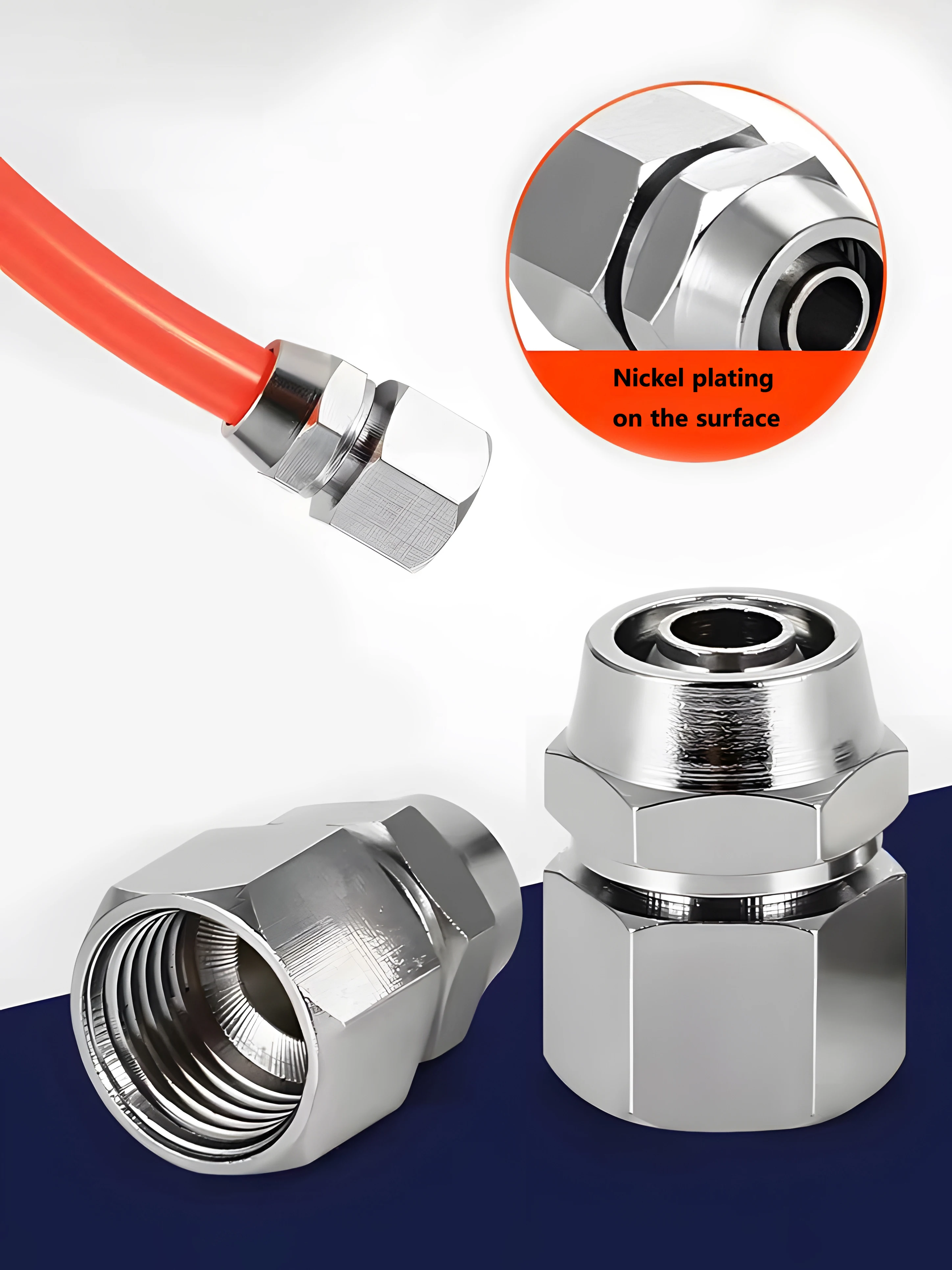 KPF raccord pneumatique femelle BSP 1/8 1/4 3/8 1/2 4mm 6mm 8mm connecteur PCF rapide raccords de tuyaux connecteurs de tubes