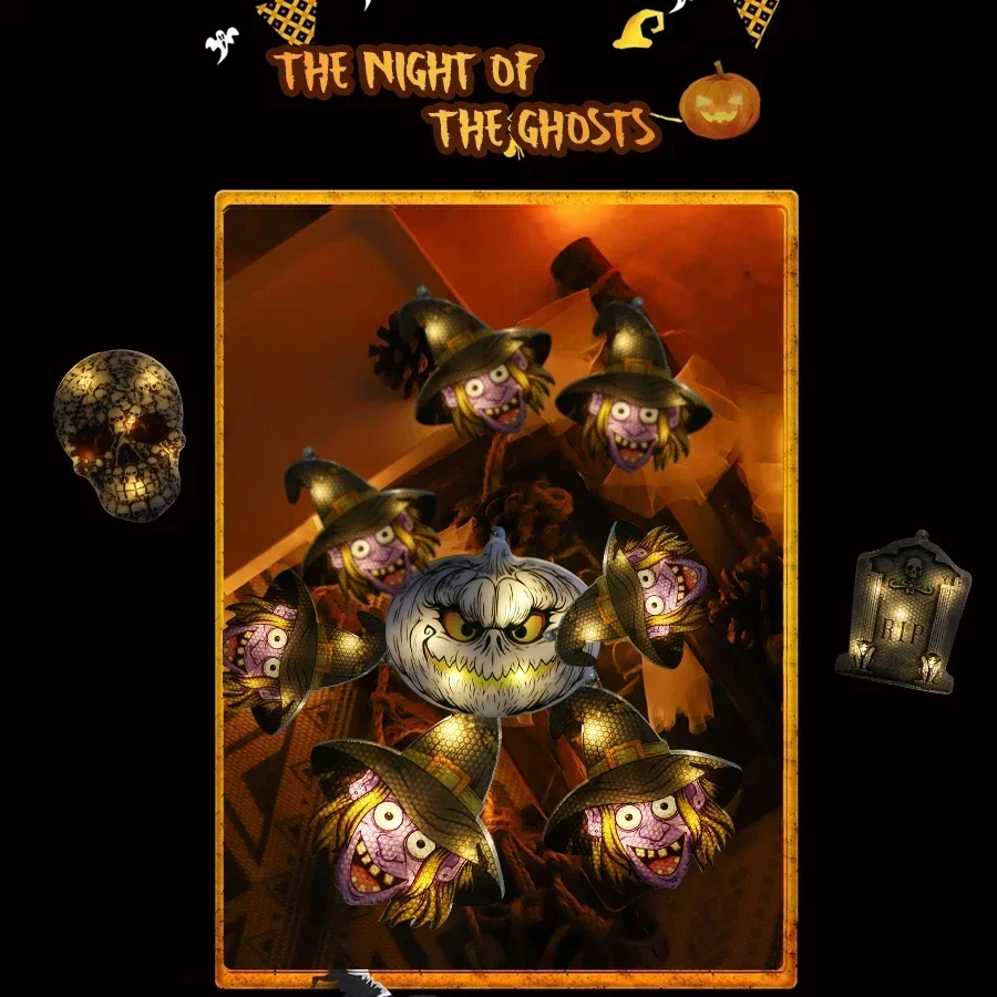 Светильник для Хэллоуина, дневной свет