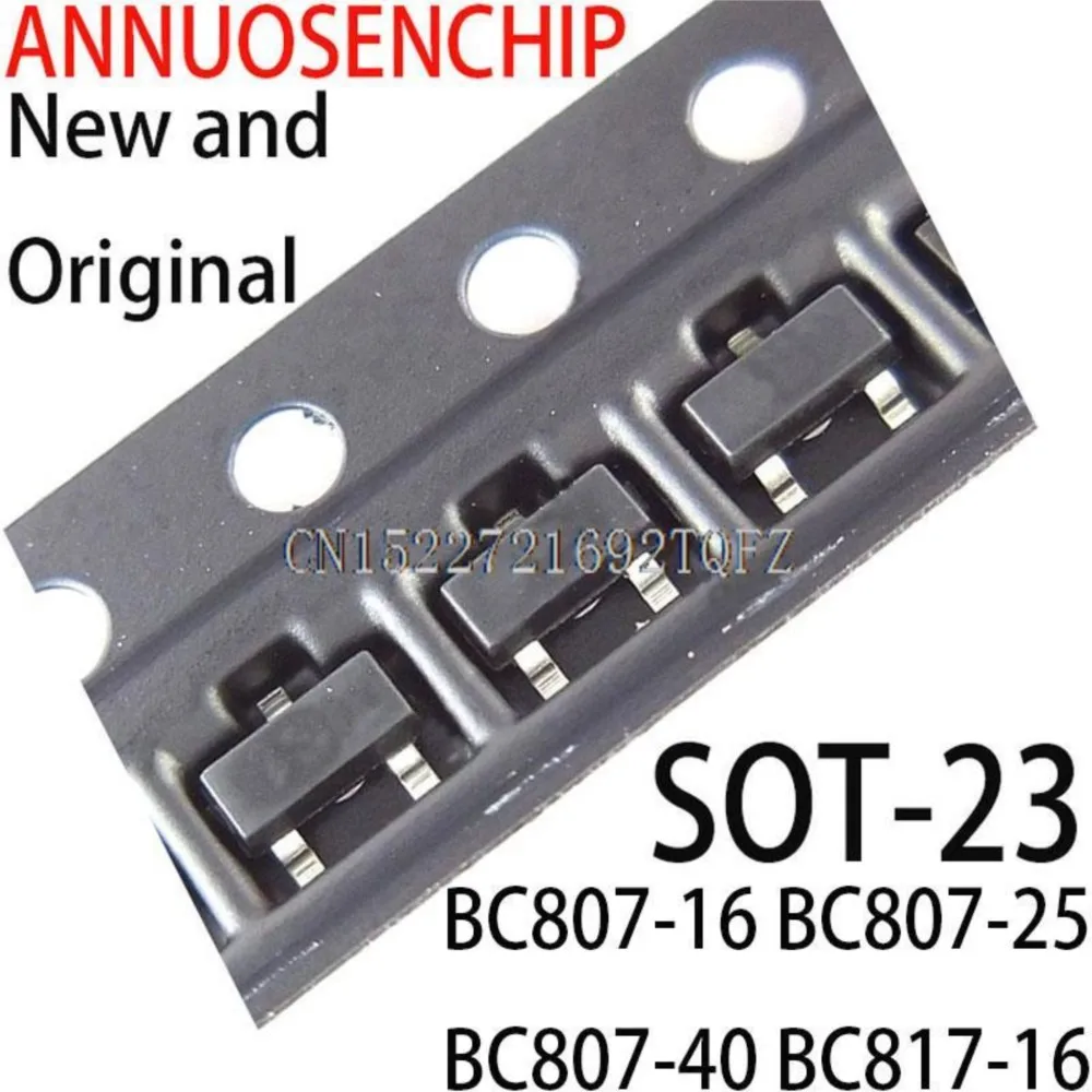 

3000PCS New and Original SMD BC807 BC817 SOT-23 BC807-16 BC807-25 BC807-40 BC817-16 BC817-25 BC817-40