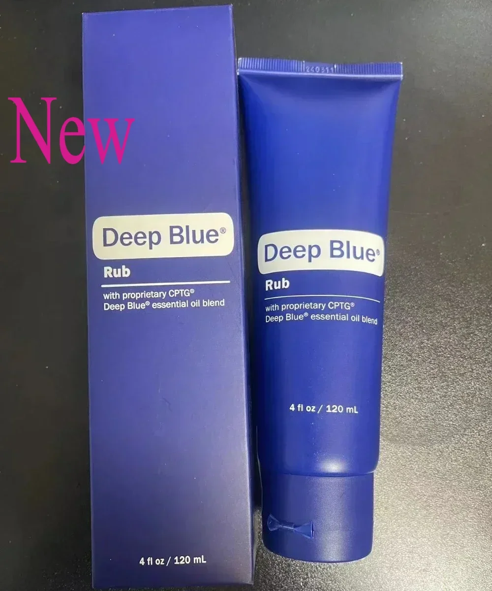 New Box Hot Sell Creme Deep Blue Rub Doterra With Proprietary Cptg Deep Blue Essential Oil Blend 120ml High Quality