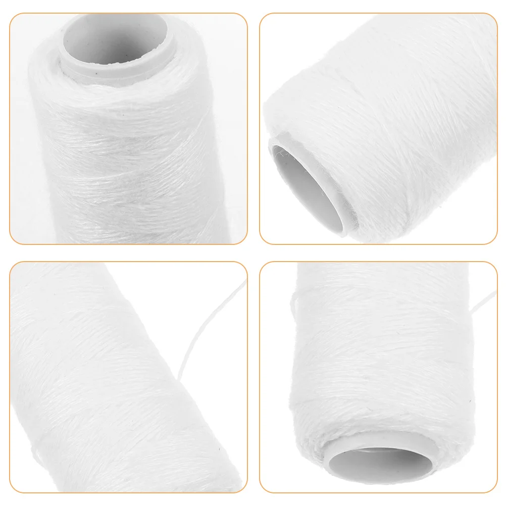 5 لفات من خيط القطن لإزالة شعر الوجه وخيوط الحواجب ونزع الشعر وأداة تجميل بديلة لآلة الخيوط #5