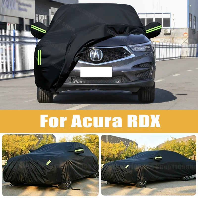 Car Cover Outdoor Protection Full Exterior Snow Cover Sunshade Dustproof Protection Cover Universal For Acura RDX