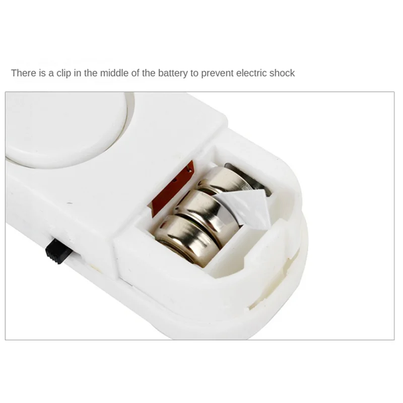 3CGRO-12Sets لاسلكي مضاد للسرقة شقة تنبيه ضد السرقة نافذة إنذار الباب لأمن المنزل لتقوم بها بنفسك الاستشعار المغناطيسي