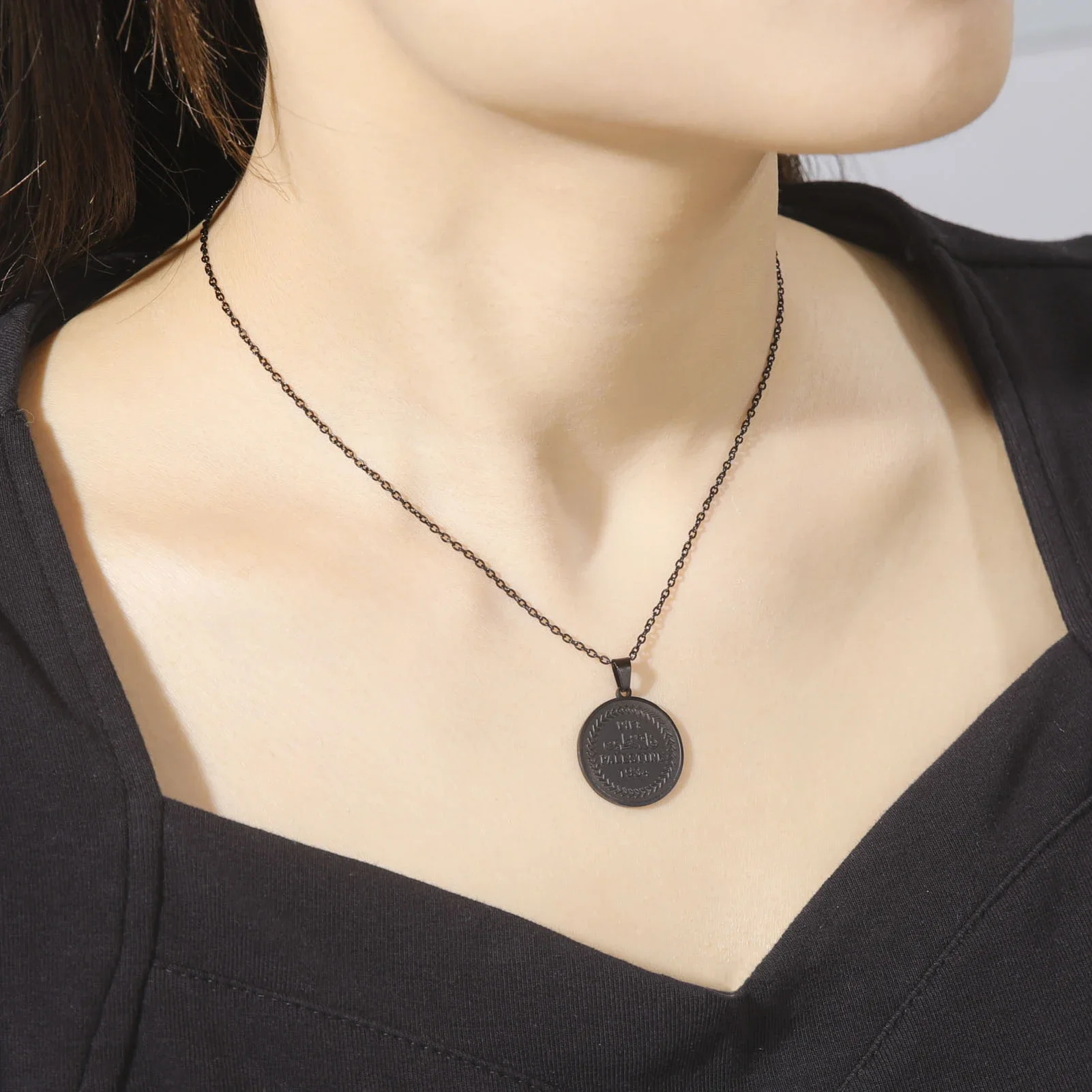 Cazador Vintage Palestine Women's Necklace Men Pendant Choker Necklace Mother Gift Stainless Steel Jewelry 2025 Wholesale view 2