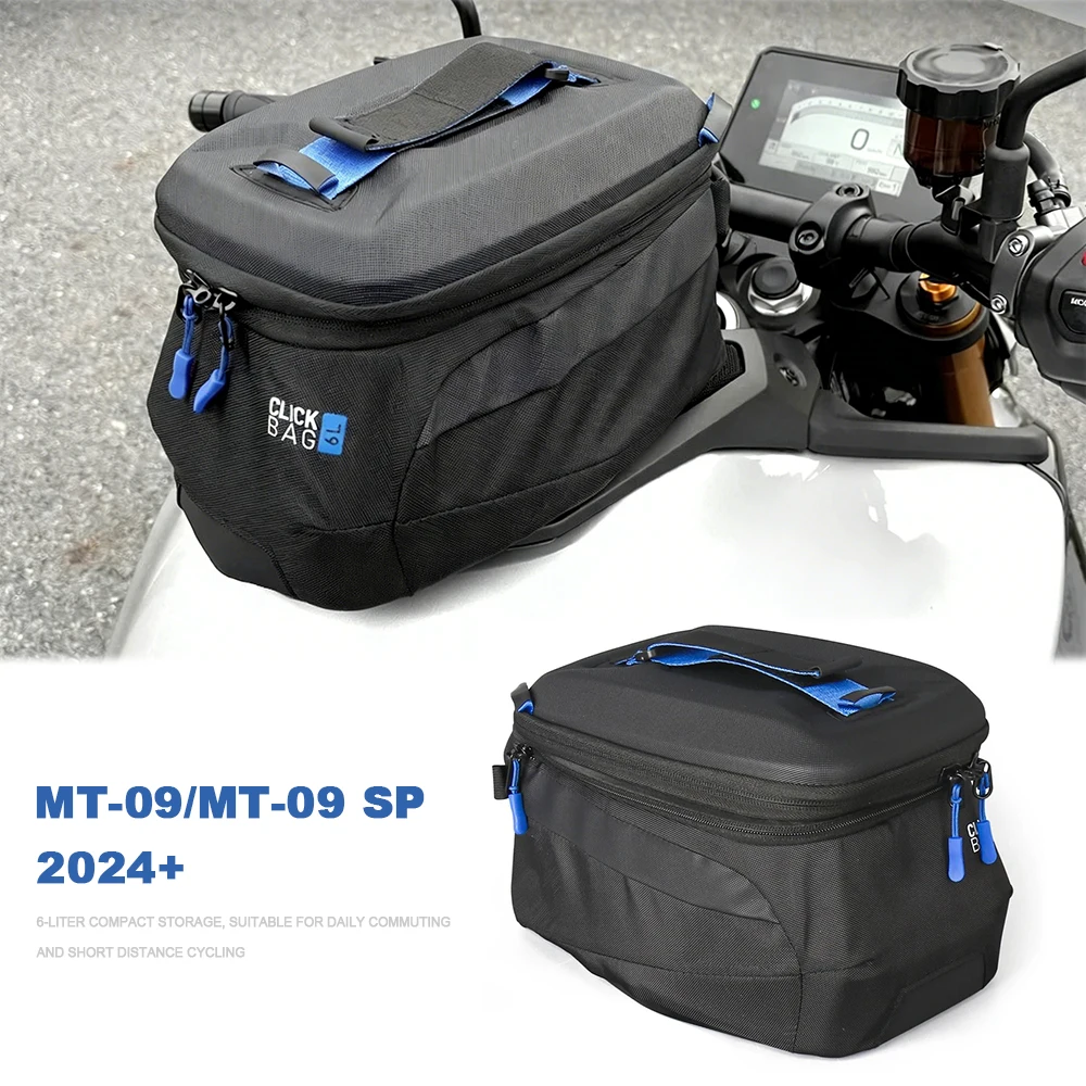 

Motorcycle Tank Bag Quick Release 6L Waterproof Black Bags Motorcycle Accessories For YAMAHA MT 09 MT-09 MT09 SP 2024 2025 2026