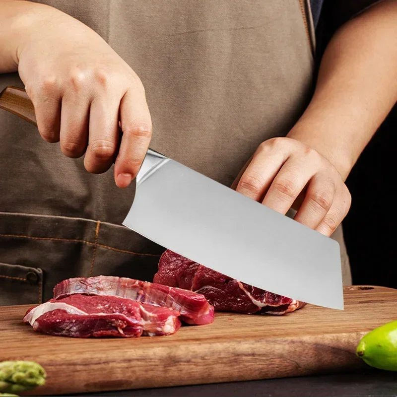 Kitchen Knife Japanese Professional Chef Knives Meat Cleaver Fish Slicing Vegetables Cutter Stainless Steel Butcher Knife