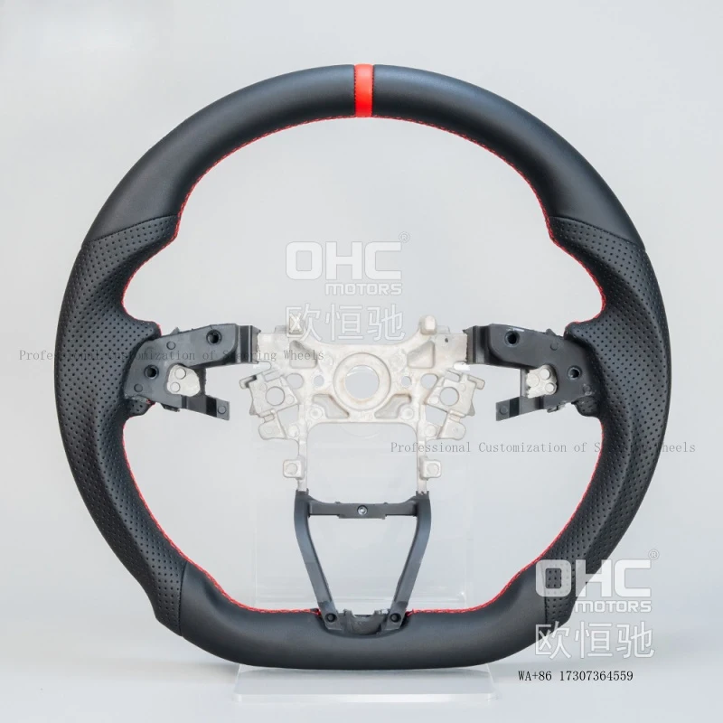 Suitable for 18-23 Honda 10th generation Accord and Honda 10th CIVIC full-leather car steering wheel modification